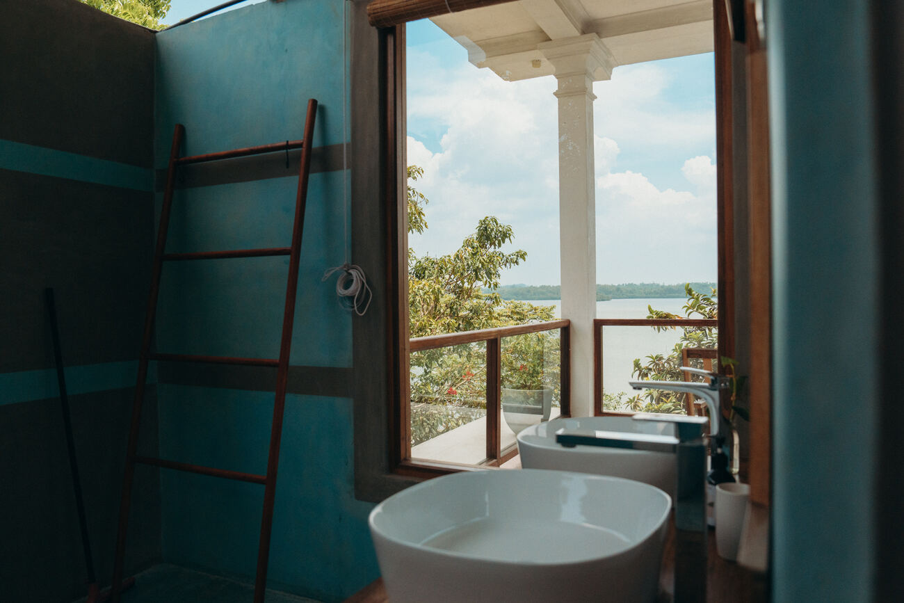 Twin-share Lake View at Lanka Yoga